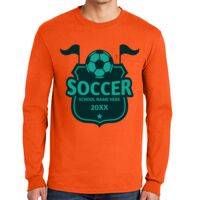 Gildan Ultra Cotton Long Sleeve T-Shirt with Pocket Thumbnail