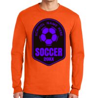 Gildan Ultra Cotton Long Sleeve T-Shirt with Pocket Thumbnail