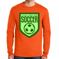 Gildan Ultra Cotton Long Sleeve T-Shirt with Pocket Thumbnail