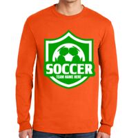 Gildan Ultra Cotton Long Sleeve T-Shirt with Pocket Thumbnail