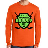 Gildan Ultra Cotton Long Sleeve T-Shirt with Pocket Thumbnail