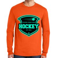 Gildan Ultra Cotton Long Sleeve T-Shirt with Pocket Thumbnail