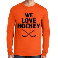 Gildan Ultra Cotton Long Sleeve T-Shirt with Pocket Thumbnail