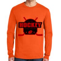 Gildan Ultra Cotton Long Sleeve T-Shirt with Pocket Thumbnail