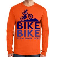 Gildan Ultra Cotton Long Sleeve T-Shirt with Pocket Thumbnail