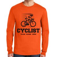 Gildan Ultra Cotton Long Sleeve T-Shirt with Pocket Thumbnail