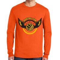 Gildan Ultra Cotton Long Sleeve T-Shirt with Pocket Thumbnail