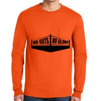 Gildan Ultra Cotton Long Sleeve T-Shirt with Pocket Thumbnail