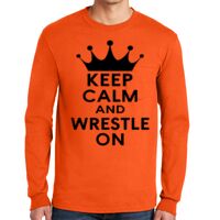 Gildan Ultra Cotton Long Sleeve T-Shirt with Pocket Thumbnail