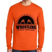 Gildan Ultra Cotton Long Sleeve T-Shirt with Pocket Thumbnail