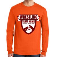 Gildan Ultra Cotton Long Sleeve T-Shirt with Pocket Thumbnail