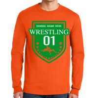 Gildan Ultra Cotton Long Sleeve T-Shirt with Pocket Thumbnail