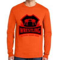 Gildan Ultra Cotton Long Sleeve T-Shirt with Pocket Thumbnail