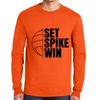 Gildan Ultra Cotton Long Sleeve T-Shirt with Pocket Thumbnail