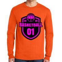 Gildan Ultra Cotton Long Sleeve T-Shirt with Pocket Thumbnail