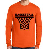 Gildan Ultra Cotton Long Sleeve T-Shirt with Pocket Thumbnail