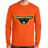 Gildan Ultra Cotton Long Sleeve T-Shirt with Pocket Thumbnail