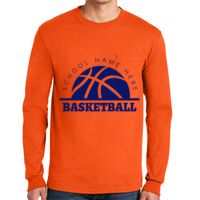 Gildan Ultra Cotton Long Sleeve T-Shirt with Pocket Thumbnail