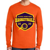 Gildan Ultra Cotton Long Sleeve T-Shirt with Pocket Thumbnail