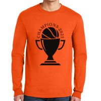 Gildan Ultra Cotton Long Sleeve T-Shirt with Pocket Thumbnail