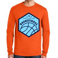 Gildan Ultra Cotton Long Sleeve T-Shirt with Pocket Thumbnail