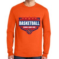 Gildan Ultra Cotton Long Sleeve T-Shirt with Pocket Thumbnail