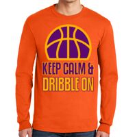 Gildan Ultra Cotton Long Sleeve T-Shirt with Pocket Thumbnail