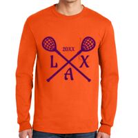 Gildan Ultra Cotton Long Sleeve T-Shirt with Pocket Thumbnail