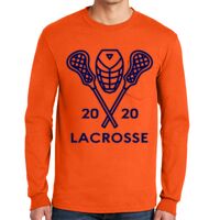 Gildan Ultra Cotton Long Sleeve T-Shirt with Pocket Thumbnail