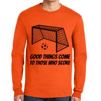 Gildan Ultra Cotton Long Sleeve T-Shirt with Pocket Thumbnail