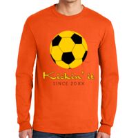 Gildan Ultra Cotton Long Sleeve T-Shirt with Pocket Thumbnail
