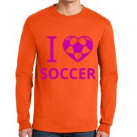 Gildan Ultra Cotton Long Sleeve T-Shirt with Pocket Thumbnail