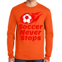 Gildan Ultra Cotton Long Sleeve T-Shirt with Pocket Thumbnail