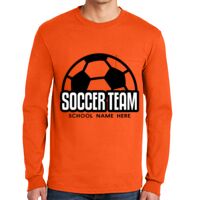 Gildan Ultra Cotton Long Sleeve T-Shirt with Pocket Thumbnail