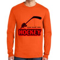 Gildan Ultra Cotton Long Sleeve T-Shirt with Pocket Thumbnail