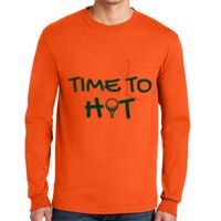 Gildan Ultra Cotton Long Sleeve T-Shirt with Pocket Thumbnail