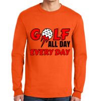 Gildan Ultra Cotton Long Sleeve T-Shirt with Pocket Thumbnail