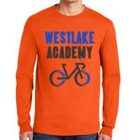 Gildan Ultra Cotton Long Sleeve T-Shirt with Pocket Thumbnail