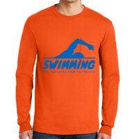 Gildan Ultra Cotton Long Sleeve T-Shirt with Pocket Thumbnail