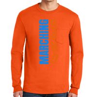 Gildan Ultra Cotton Long Sleeve T-Shirt with Pocket Thumbnail