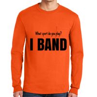 Gildan Ultra Cotton Long Sleeve T-Shirt with Pocket Thumbnail