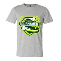 BELLA + CANVAS Unisex Short Sleeve Heather Jersey Tee Thumbnail