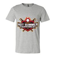 BELLA + CANVAS Unisex Short Sleeve Heather Jersey Tee Thumbnail