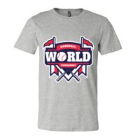 BELLA + CANVAS Unisex Short Sleeve Heather Jersey Tee Thumbnail