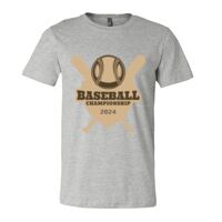 BELLA + CANVAS Unisex Short Sleeve Heather Jersey Tee Thumbnail