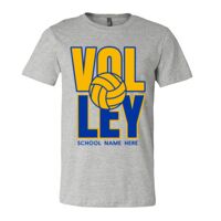 BELLA + CANVAS Unisex Short Sleeve Heather Jersey Tee Thumbnail