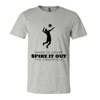 BELLA + CANVAS Unisex Short Sleeve Heather Jersey Tee Thumbnail