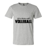 BELLA + CANVAS Unisex Short Sleeve Heather Jersey Tee Thumbnail