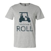 BELLA + CANVAS Unisex Short Sleeve Heather Jersey Tee Thumbnail