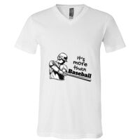 BELLA + CANVAS Unisex Jersey V-Neck Tee Thumbnail